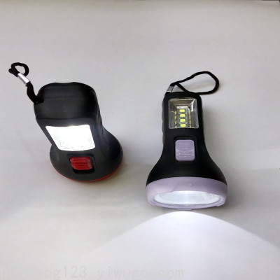 Cheap Flashlight out of Africa Flashlight 888 Flashlight with Sidelight Small Flashlight