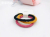 Simple Spiral Color High Elastic High Quality Rubber Band Hair Ring Head Hairtie Ponytail Hair Accessories Hair Accessories