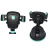 New 360 ° Rotating Navigation Console Vehicle-Mounted Holder Sticky Suction Cup Automatic Lock Mobile Phone Stand Clip Wholesale