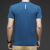 2021 New Summer Men's Clothing Short Sleeve T-shirt Men's Ice Silk Men's T Korean Leisure Simple T-shirt Sports Workout Clothes