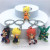 Cartoon Anime Dragon Ball Silicone Doll Keychain Pendant Cute PVC Car Key Chain Bag Ornaments