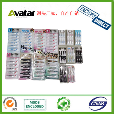 Hot Selling Product Eye Factory Wholesale Grafting Eye Lash Glue Comfortable No Glue Mark Fake Eye Lash Glue  