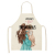 Cross-Border New Arrival Mother's Day Sleeveless Apron Kitchen Daily Cleaning Antifouling Sleeveless Coverall Mother's Day Linen Apron