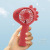 Cartoon Mini Little Fan Handheld Rechargeable Student Outdoor Gifts Night Market Stall Dinosaur Hand-Held USB Fan