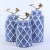 Ornaments, Crafts, Decorations, Vases, Blue and White Porcelain, High Temperature Ceramic Pot,