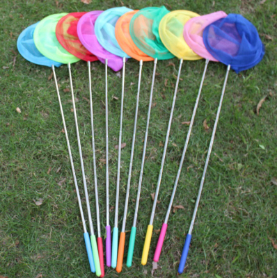 Salvage Fish Net Bag Children's Fishing Net Butterfly Insect Tadpole Children's Telescopic Rod Small Dip Net Fishnet Household Toys