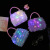 Little Girl Children's Toy Luminous Small Bag Children Play House Creative Small Bag Stall Supply Factory Direct Sales