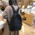 Schoolbag Female Korean Harajuku Ulzzang High School Vintage Style Girl Backpack Female Student Ins Large-Capacity Backpack
