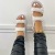 AliExpress Velcro Platform Sandals Women's Summer 2021 New European and American Sports Flat Roman Style Shoes Women's Large Size 43