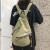 INS Style Schoolbag Female Korean Style College Students' Backpack High School Mori Style Vintage Style Irregular Casual All-Match Backpack