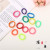 Candy Color Basic Hair Rope Hair Accessories Towel Hair Ring Combination Set Simple All-Match Rubber Band Headdress for Hair Ties