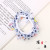 Candy Vintage Wool Large Intestine Ring Hair Rope Girl Versatile Sweet Floral Hair Band Rubber Band