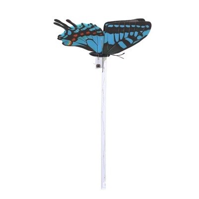 New Simulation Butterfly Magic Wand Luminous Handheld LED Flash Butterfly Toys Push Night Market Hot Sale Wholesale