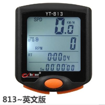 Bogeer Bogel YT-813 Bicycle Code Meter Speedometer Mai Bicycle Odometer Mountain Speed Counter