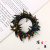 Candy Vintage Wool Large Intestine Ring Hair Rope Girl Versatile Sweet Floral Hair Band Rubber Band