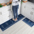 Kitchen Floor Mat Non-Slip and Oilproof Stain-Resistant Long Floor Mat Kitchen Mat Washable Absorbent Oil-Absorbing Kitchen Carpet