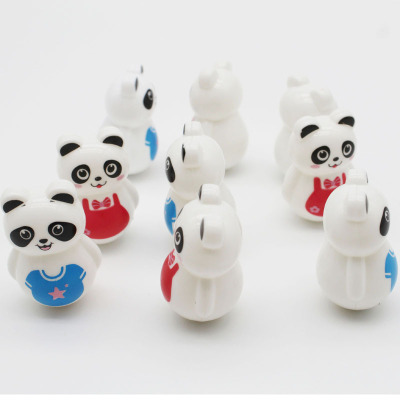 Cartoon Tumbler Doll Plastic Children's Kindergarten Activity Gift Nostalgic Small Toy 45mm Capsule Ball Dedicated