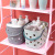 Nordic Style Plastic Portable Bath Basket Bathroom Wash Storage Basket Bath Basket Heart-Shaped Hollow Bath Basket Storage Basket