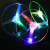 Market Cable Luminous Flying Saucer Douyin Online Influencer Same Style Children's Luminous Toys Stall Flash Frisbee