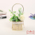 Simulation Plastic Floral Iron Flower Basket Colorful Fake Flower Bouquet Picnic Flower Shooting Props Living Room Decoration