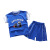 Boys Summer Suit 2021 New Western Style Children's Children's Basketball Wear Short Sleeve Summer Girls Baby Two-Piece Suit Fashion