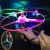 Market Cable Luminous Flying Saucer Douyin Online Influencer Same Style Children's Luminous Toys Stall Flash Frisbee