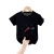 2021 Summer New Girls' Cartoon Short Sleeve T-shirt Baby Girls' Korean Fashion round Neck Casual Top Trendy Children's Clothing