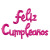 Lowercase Siamese Spanish Happy Birthday Balloon Set 16-Inch Feliz Cumpleanos Letter Balloon