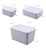 Bed Bottom Wardrobe Storage with Lid Boxes Plastic Large Size Clothes Toy Storage Box Clothes Storage Box Storage Box