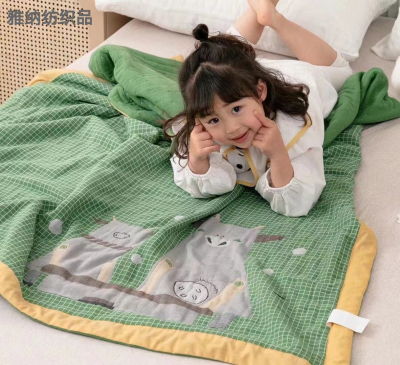 Yana Textile Cotton Printing plus-Sized Breathable Cute Children's Quilts