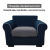 Cross-Border Plaid Waterproof Craft Amazon Home Fabric Sofa Cushion High Elasticity Solid Color Cross-Border Seat Cover