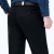2021 Autumn and Winter Large Size Men's Casual Pants Wide Mid-Waist Professional Business Men's Trousers Non-Ironing Thick Dad Wear