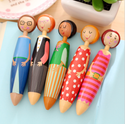 Creative Stationery Doll Ballpoint Pen Cartoon Villain Pen Advertising Marker Ballpoint Pen Student School Supplies