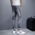 DBN Men's Clothing #2021 Summer New Fashion Brand Skinny Jeans Men's Slim Fit Cropped Trendy Embroidered Long Pants