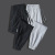Summer Thin Ice Silk Pants Men's Casual Pants Breathable and Loose Air Conditioning Men's Pants Elastic Sports Pants