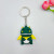 PVC Soft Rubber 3D Cute Tooth Dinosaur Keychain Pendant Bag Clothing Accessories Creative Scan Code Gift