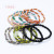 New Korean Twist Braid Hair Rope Macaron Color High Elastic Hair Band Student Hair Ring Wholesale