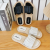 Women's Sandals 2021 New Summer Fashion Lazybones Square Toe Half Slippers Outer Wear Flat Ins Internet-Famous Slippers