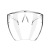 Face Shield Protective Space Mask Spherical Apple Mask Anti-Droplet Space Mirror Protective Mask