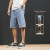 2021summer New Jeans Men's Fifth Pants Straight Shorts Fashion Trendy Casual Pants Thin Fashion