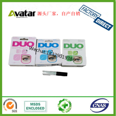 Duo Eyelash Glue Manufacturer Duo Box Package Eyelash Glue Duo Card-Mounted Eyelash Glue Duo Eyelash Glue Factory