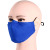Spot Exclusive for Cross-Border Solid Color Cotton Mask Dust-Proof Adjustable Ear Band Washable Plug-in Filter Disc Three-Dimensional Mask