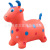 Jumping Horse Large PVC Color Painted Cartoon New Manniu Deer Kindergarten Children Inflatable Horse