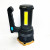 New LED Strong Light Work Light Built-in Battery Belt Power Display Portable Strong Light Flashlight