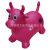 PVC Materials Inflatable Horse Niu Lu Cartoon Horse Exported to the United States and Europe 16P Material Standard