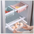 Refrigerator Storage Layer Classification Household Partition Box Organizing Refrigerator Preservation Refrigerated Single-Layer Plastic Rack