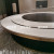 Hotel Solid Wood Tables and Chairs Restaurant Box Marble Electric Dining Table Club Light Luxury Large round Table