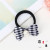 Houndstooth Star Cloth Ball Hair Ring Hair Rope Hair Band Leather Case Girl Cute Hair Rope