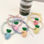 Acrylic Color Fruit Hair Ring Hair Rope Isn Internet Celebrity Rubber Band for Bun Haircut Cute Carrot Hair Rope for Women