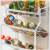 Iron Three-Layer Seasoning Rack Kitchen Seasoning Rack Table Floor Seasoning Rack Storage Rack Storage Rack